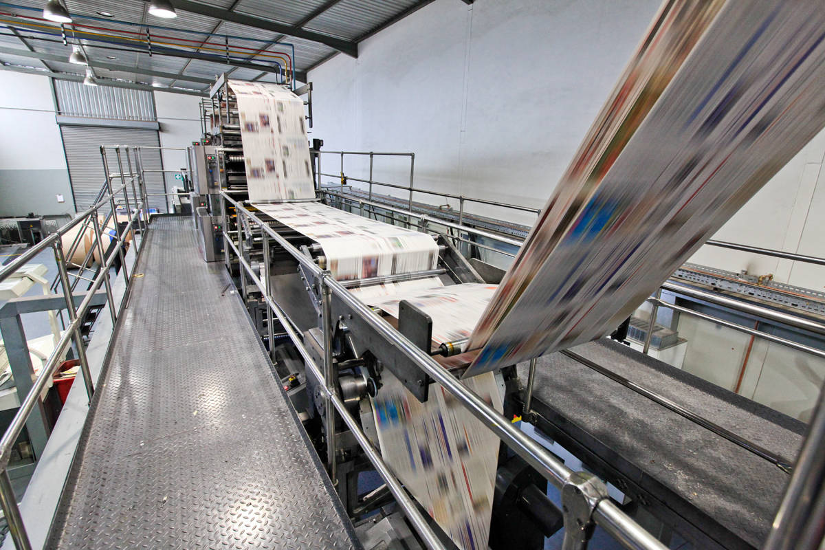 newspapers printing