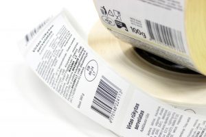 labels in rolls